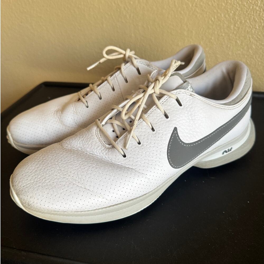Nike Air Zoom Victory Tour 3 Golf Shoes White Gray Men’s Size 10.5 Spikeless